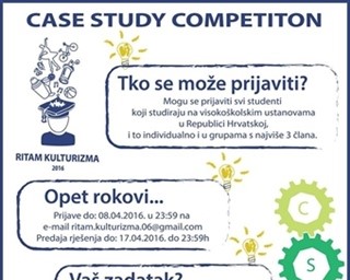 Prijavite se na ovogodišnji Case Study Competition koji se organizira u okviru ovogodišnjega studentskog projekta RITAM KULTURIZMA!